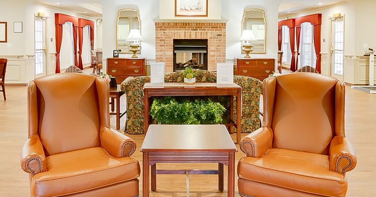 Interior common area with comfortable seating