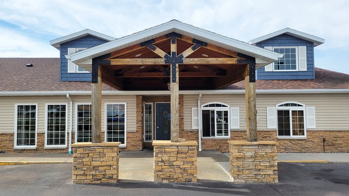 Front entrance of BeeHive Homes of Great Falls