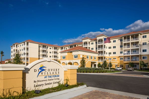 Exterior view of Discovery Village at the Forum