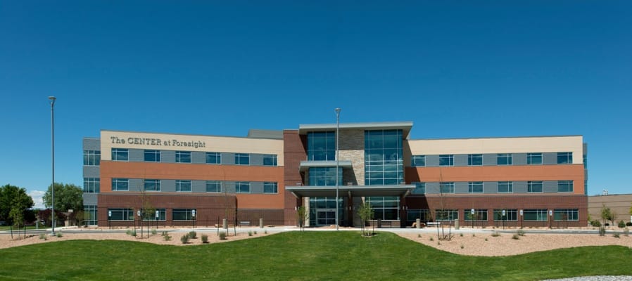 Exterior view of the Center at Foresight building