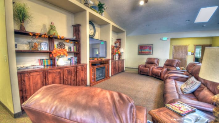 Cozy interior living room with comfortable seating