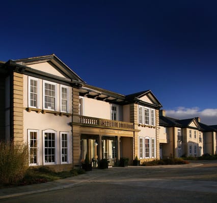Exterior view of Hollins Hall Retirement Village