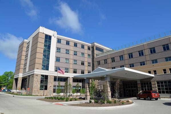 Front entrance of Mary Greeley Medical Center