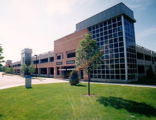 Exterior view of Mary Greeley Medical Center entrance