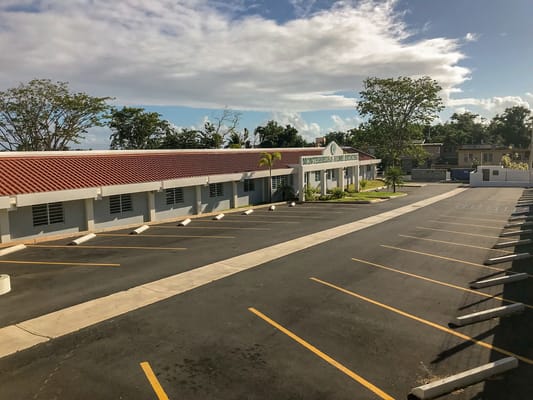 Exterior view of Montehiedra Home Estates building
