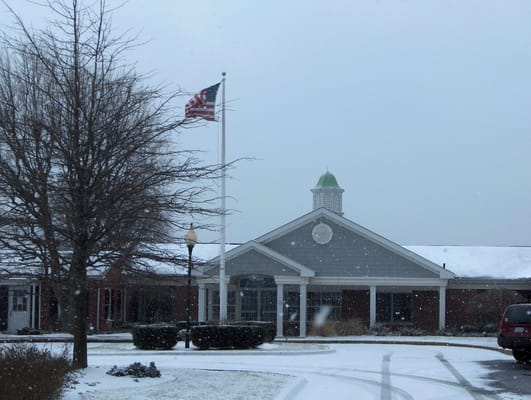 Exterior view of Windsor Medical Center during winter