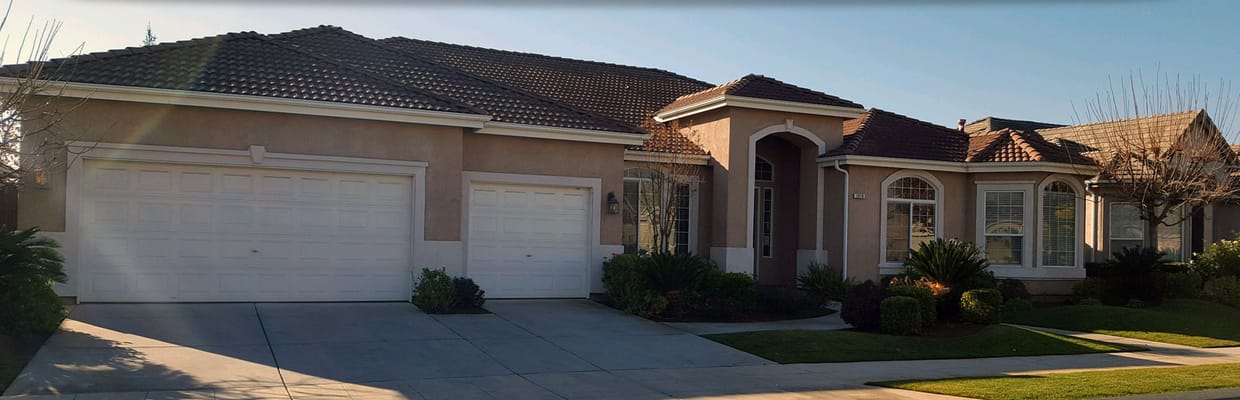 Exterior view of a single-family home
