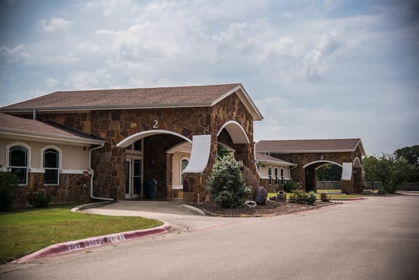 Exterior view of the Georgetown Living facility