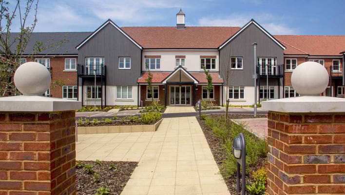 Exterior view of Anchor – Eaves Court facility