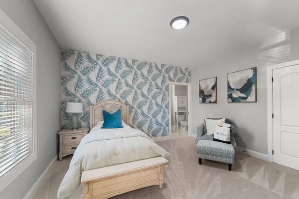 Well-furnished private resident room with stylish decor