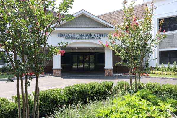 Exterior view of Briarcliff Manor Center entrance