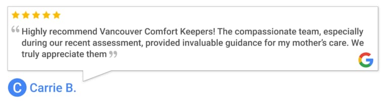 Comfort Keepers Home Care – Vancouver