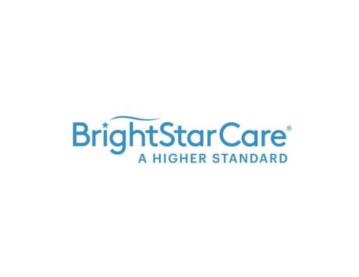BrightStar Care logo with tagline