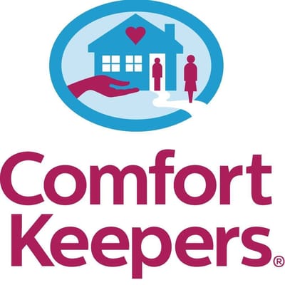 Comfort Keepers logo with a house and figures