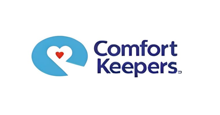 Comfort Keepers logo with heart design