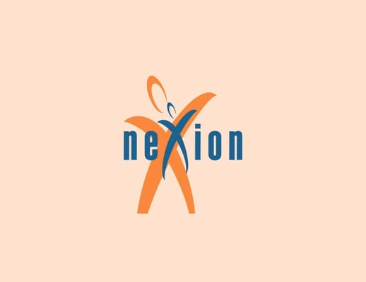 Facility logo with an abstract figure and name