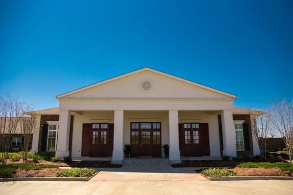 Front view of the Ouachita Healthcare Rehabilitation Center building