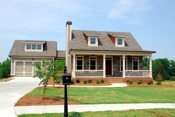 Exterior view of a welcoming single-family home