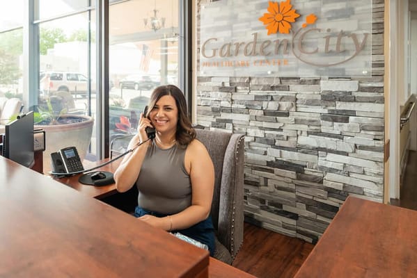 Receptionist at Garden City Healthcare Center