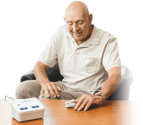 Senior resident engaging in a therapeutic activity