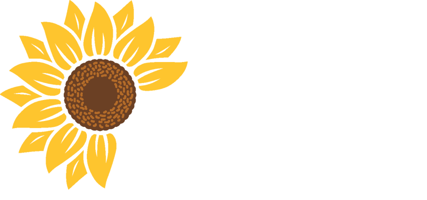Aviant Healthcare logo featuring a sunflower design