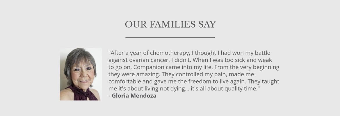 Companion Hospice, Home Health, and Palliative Care