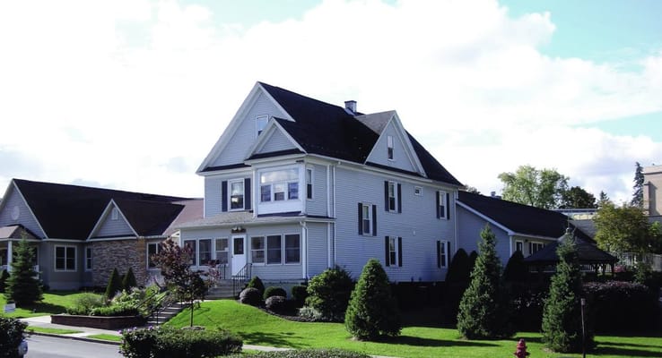 Exterior view of Francis House assisted living facility