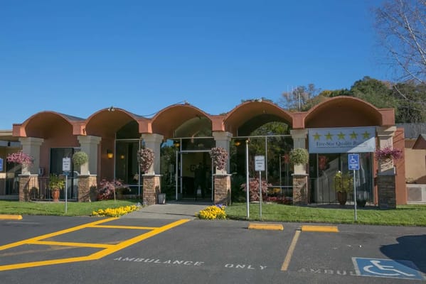 Exterior view of Park View Post Acute facility