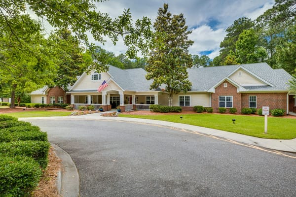 Exterior view of Harbor Cove Memory Care facility