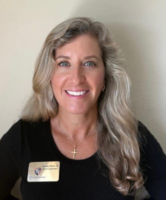 Nurse supervisor posing for a professional photo