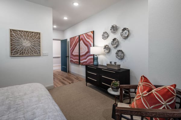 Cozy interior room with modern decor