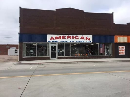 Exterior view of American Home Health Care Co. building