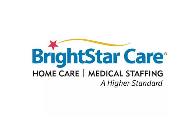 BrightStar Care logo on a white background