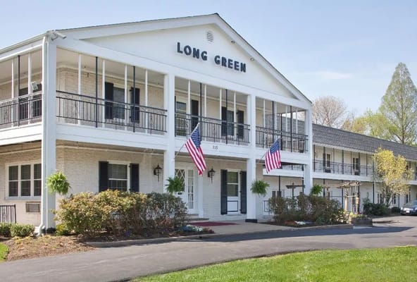 Front view of the Long Green healthcare facility