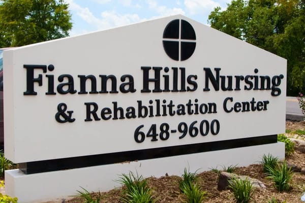 Sign of Fianna Hills Nursing & Rehabilitation Center