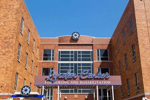 Exterior view of Linden Center building under clear sky