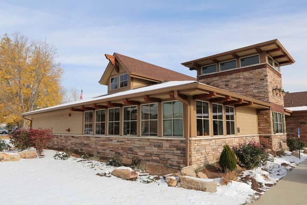 Exterior view of the Littleton Care and Rehabilitation Center