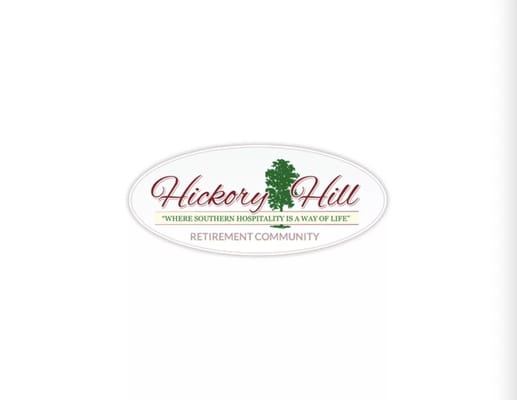 Hickory Hill Retirement Community logo with tagline
