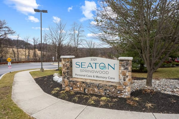 Entrance sign for Seaton Springwood facility