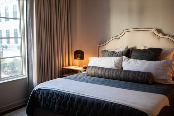 Cozy private resident room with a bed and window