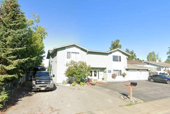 Exterior view of Alaska Memory Care facility