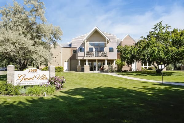 Exterior view of the Grand Villa building