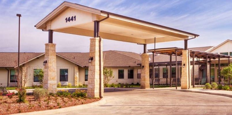 Entrance of River Point of Kerrville facility