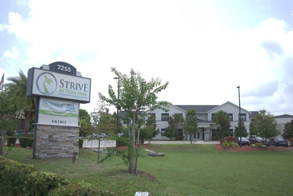 Exterior view of Strive At Fern Park facility