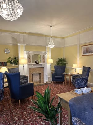 Cozy common area with comfortable seating