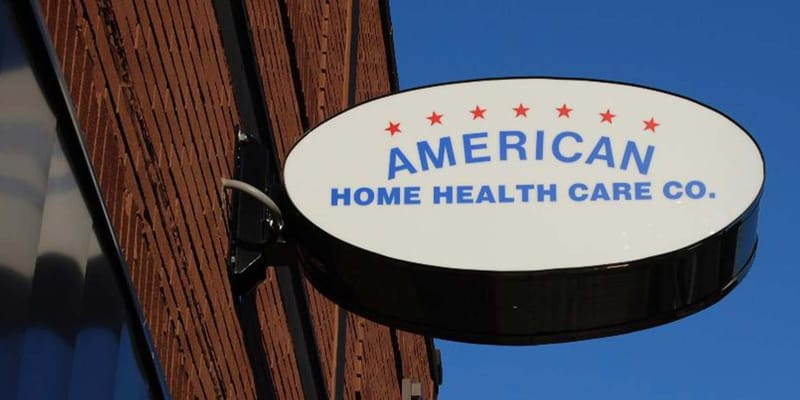 Facility logo displayed on a sign