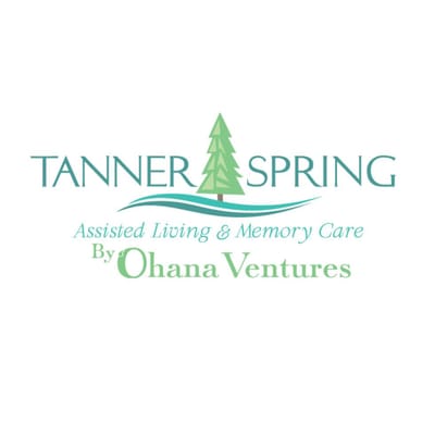 Logo of Tanner Spring Assisted Living & Memory Care with a tree design