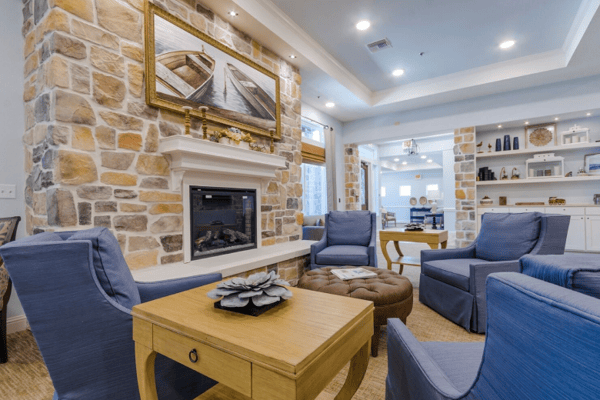 Interior common area with comfortable seating