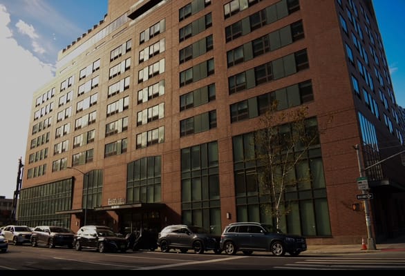 Exterior view of Eastview for Seniors facility