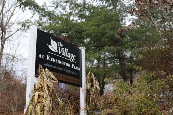 Sign for The Village at Kensington Place